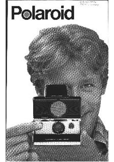 Polaroid SX 70 Sonar manual. Camera Instructions.